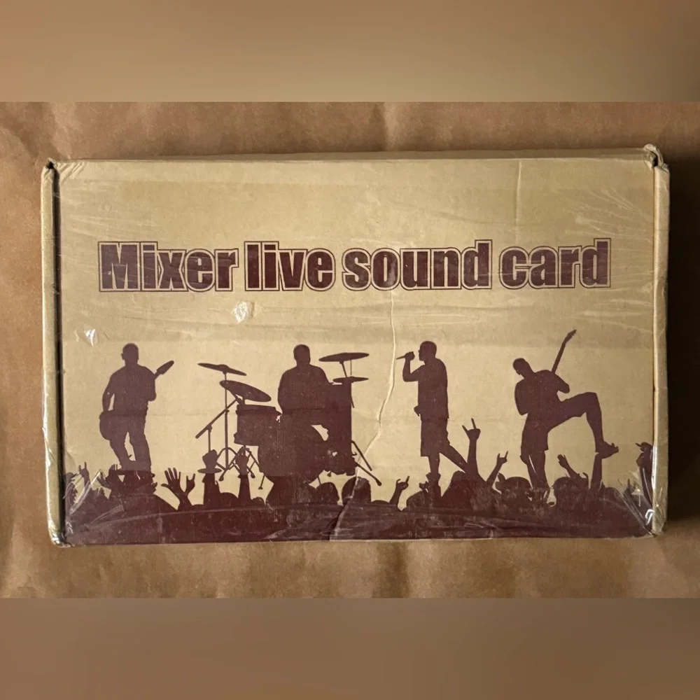 Mixer live sound card